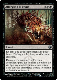 Allergie à la chair - Cicatrices de Mirrodin