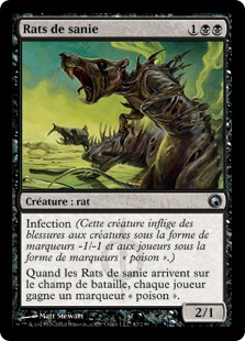 Rats de sanie - Cicatrices de Mirrodin