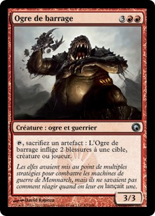 Ogre de barrage - Cicatrices de Mirrodin