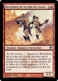 Berserkers de la tribu du Coutel - Cicatrices de Mirrodin