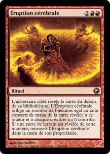 Éruption cérébrale - Cicatrices de Mirrodin