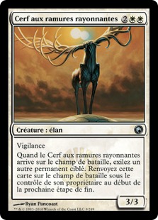 Cerf aux ramures rayonnantes - Cicatrices de Mirrodin