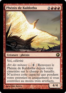 Phénix de Kuldotha - Cicatrices de Mirrodin