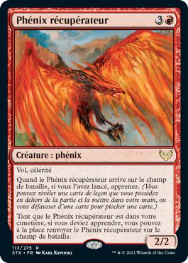 Phénix récupérateur - Strixhaven : l'Académie des Mages