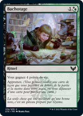 Bachotage - Strixhaven : l'Académie des Mages