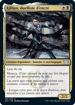 Killian, duelliste d'encre - Strixhaven : l'Académie des Mages