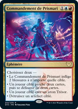 Commandement de Prismari - Strixhaven : l'Académie des Mages