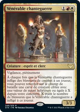 Vénérable chanteguerre - Strixhaven : l'Académie des Mages