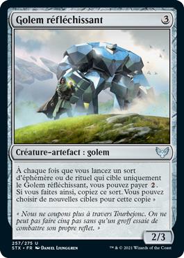 Golem réfléchissant - Strixhaven : l'Académie des Mages