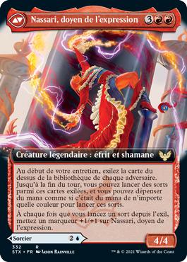 Nassari, doyen de l'expression - Strixhaven : l'Académie des Mages