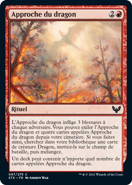 Approche du dragon - Strixhaven : l'Académie des Mages