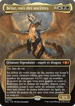 Bétor, voix des ancêtres - Tarkir : la tempête des dragons Commander