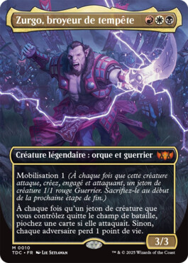 Zurgo, broyeur de tempête - Tarkir : la tempête des dragons Commander