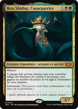 Ikra Shidiqi, l'usurpatrice - Tarkir : la tempête des dragons Commander