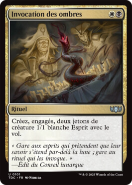 Invocation des ombres - Tarkir : la tempête des dragons Commander