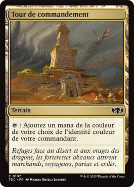 Tour de commandement - Tarkir : la tempête des dragons Commander