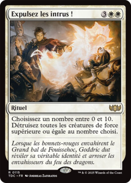 Expulsez les intrus ! - Tarkir : la tempête des dragons Commander