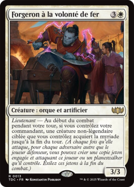 Forgeron à la volonté de fer - Tarkir : la tempête des dragons Commander