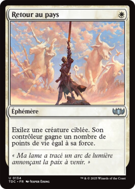 Retour au pays - Tarkir : la tempête des dragons Commander