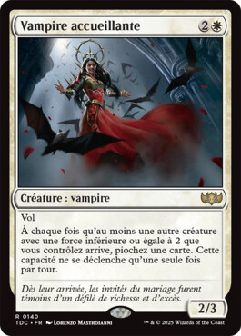 Vampire accueillante - Tarkir : la tempête des dragons Commander