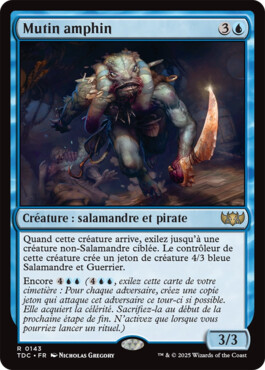 Mutin amphin - Tarkir : la tempête des dragons Commander