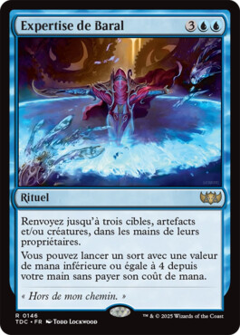 Expertise de Baral - Tarkir : la tempête des dragons Commander