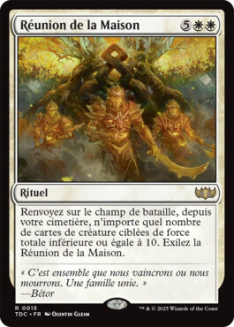 Réunion de la Maison - Tarkir : la tempête des dragons Commander