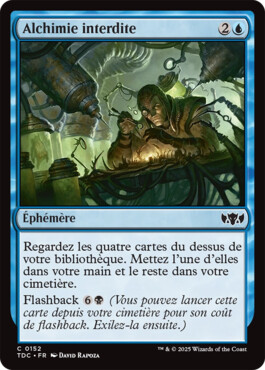 Alchimie interdite - Tarkir : la tempête des dragons Commander
