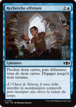Recherche effrénée - Tarkir : la tempête des dragons Commander