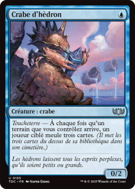 Crabe d'hèdron - Tarkir : la tempête des dragons Commander