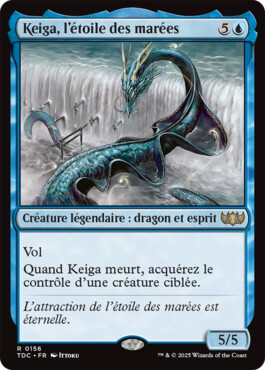 Keiga, l'étoile des marées - Tarkir : la tempête des dragons Commander