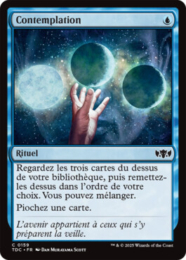 Contemplation - Tarkir : la tempête des dragons Commander