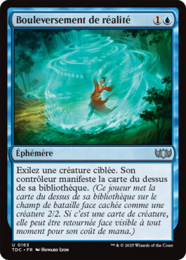 Bouleversement de réalité - Tarkir : la tempête des dragons Commander
