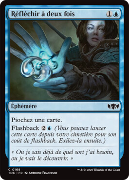 Réfléchir à deux fois - Tarkir : la tempête des dragons Commander