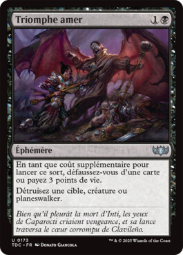 Triomphe amer - Tarkir : la tempête des dragons Commander