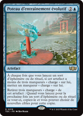 Poteau d'entraînement évolutif - Tarkir : la tempête des dragons Commander