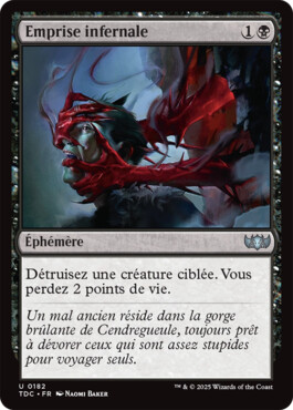 Emprise infernale - Tarkir : la tempête des dragons Commander