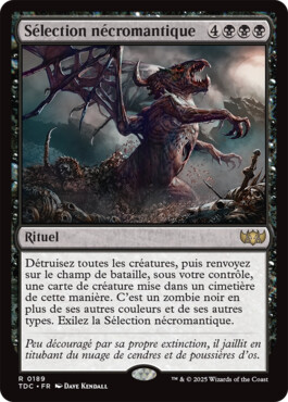 Sélection nécromantique - Tarkir : la tempête des dragons Commander