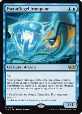 Escouflegel trompeur - Tarkir : la tempête des dragons Commander