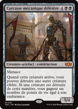 Carcasse mécanique délétère - Tarkir : la tempête des dragons Commander