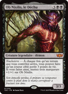 Ob Nixilis, le Déchu - Tarkir : la tempête des dragons Commander