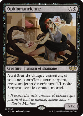 Ophiomancienne - Tarkir : la tempête des dragons Commander