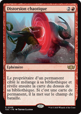 Distorsion chaotique - Tarkir : la tempête des dragons Commander