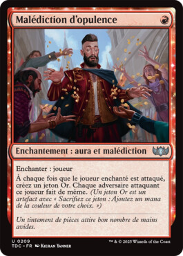 Malédiction d'opulence - Tarkir : la tempête des dragons Commander