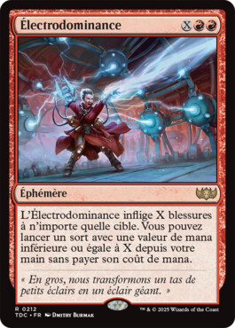 Électrodominance - Tarkir : la tempête des dragons Commander