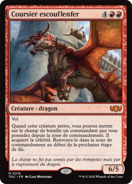 Coursier escouflenfer - Tarkir : la tempête des dragons Commander