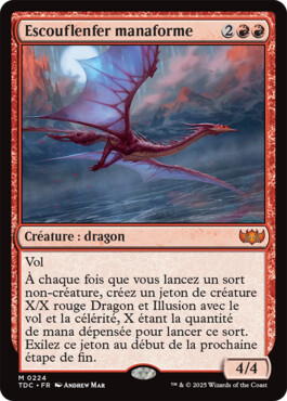 Escouflenfer manaforme - Tarkir : la tempête des dragons Commander