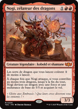 Nogi, zélateur des dragons - Tarkir : la tempête des dragons Commander