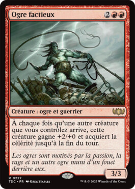 Ogre factieux - Tarkir : la tempête des dragons Commander