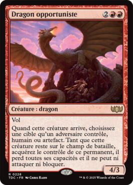 Dragon opportuniste - Tarkir : la tempête des dragons Commander